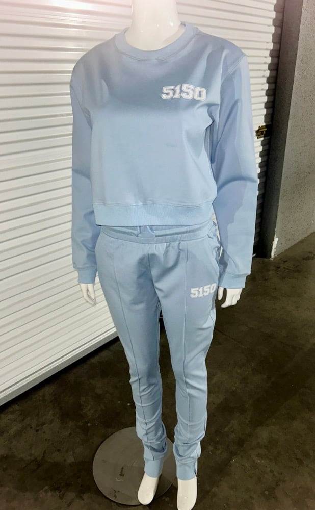 5150 BabyBlue 2pc Spring jogger