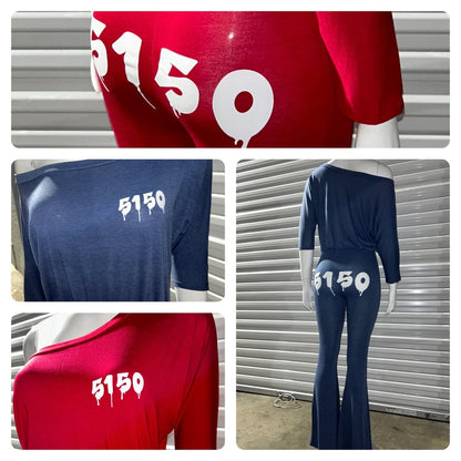 5150 Shoulder Peep Jumper