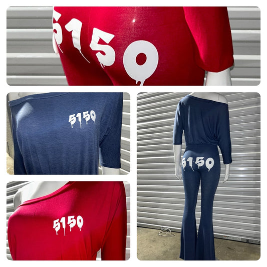 5150 Shoulder Peep Jumper
