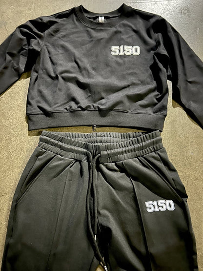 Midnight 5150 Female 2pc track suit