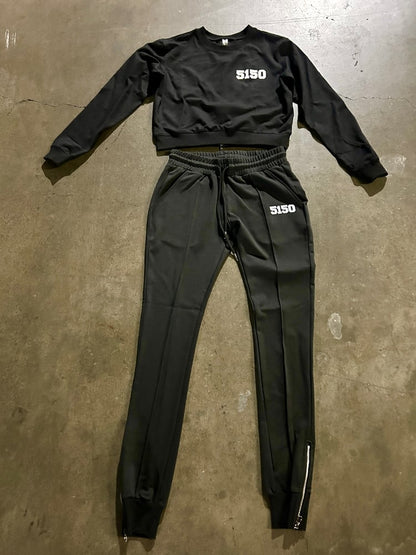 Midnight 5150 Female 2pc track suit